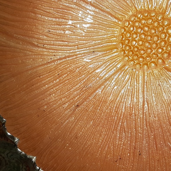 Large Silver and Pink Flower Shape Decorative Centerpiece Fruit Table Bo… - Picture 4 of 9